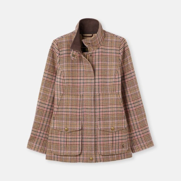 Joules Tops - Joules Pink Tweed Jacket